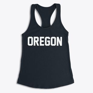 Oregon Ohio Classic Block Women's Racerback Tank