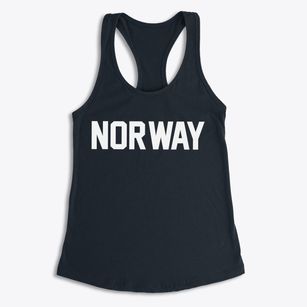 Norway Iowa Classic Block Women's Racerback Tank