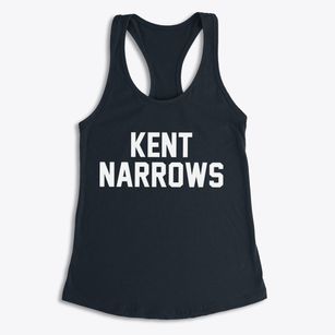 Kent Narrows Maryland Classic Block Women's Racerback Tank