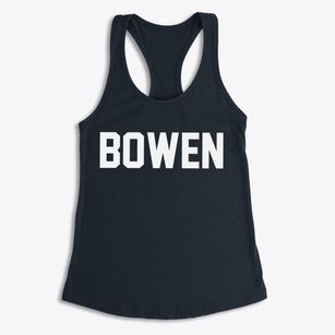 Bowen Illinois Classic Block Women's Racerback Tank