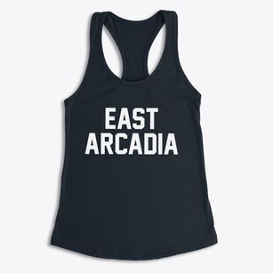 East Arcadia North Carolina Classic Block Women's Racerback Tank