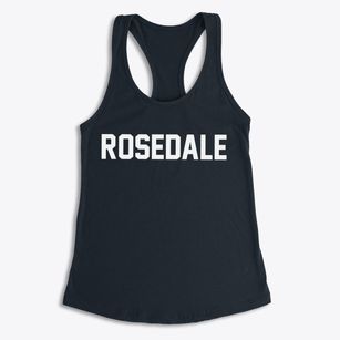 Rosedale Maryland Classic Block Women's Racerback Tank