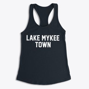 Lake Mykee Town Missouri Classic Block Women's Racerback Tank