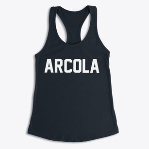 Arcola Mississippi Classic Block Women's Racerback Tank