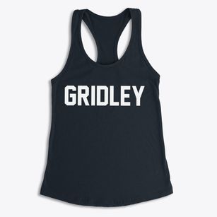 Gridley Kansas Classic Block Women's Racerback Tank