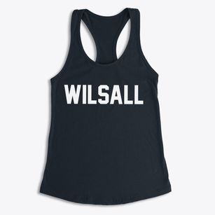 Wilsall Montana Classic Block Women's Racerback Tank