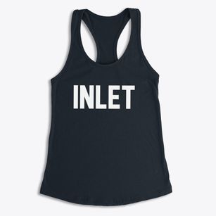 Inlet New York Classic Block Women's Racerback Tank