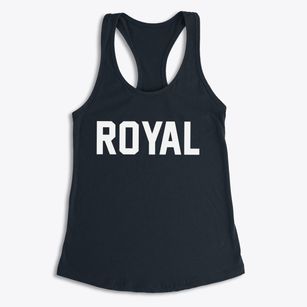 Royal Illinois Classic Block Women's Racerback Tank