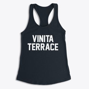 Vinita Terrace Missouri Classic Block Women's Racerback Tank