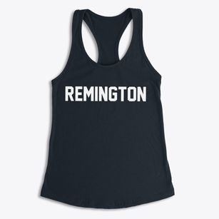 Remington Wisconsin Classic Block Women's Racerback Tank