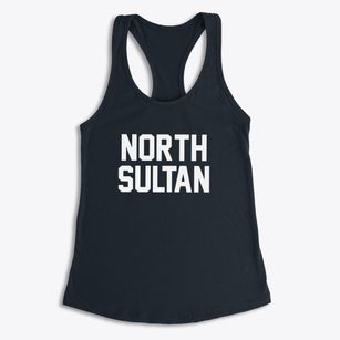 North Sultan Washington Classic Block Women's Racerback Tank