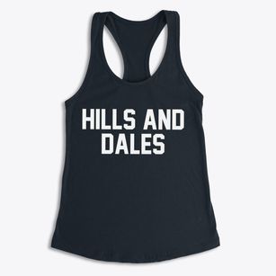 Hills And Dales Ohio Classic Block Women's Racerback Tank