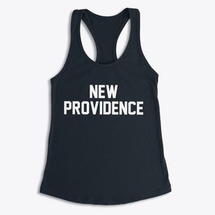 New Providence Iowa Classic Block Women's Racerback Tank