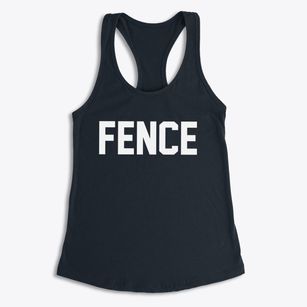 Fence Wisconsin Classic Block Women's Racerback Tank