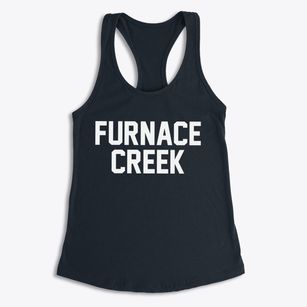 Furnace Creek California Classic Block Women's Racerback Tank