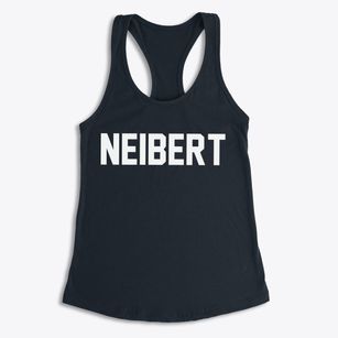 Neibert West Virginia Classic Block Women's Racerback Tank
