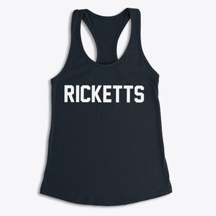 Ricketts Iowa Classic Block Women's Racerback Tank