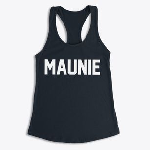 Maunie Illinois Classic Block Women's Racerback Tank