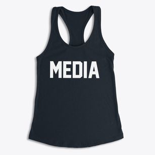Media Illinois Classic Block Women's Racerback Tank