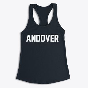 Andover Iowa Classic Block Women's Racerback Tank