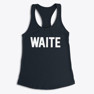Waite Maine Classic Block Women's Racerback Tank