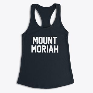 Mount Moriah Missouri Classic Block Women's Racerback Tank