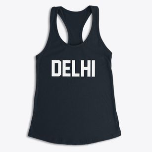 Delhi Minnesota Classic Block Women's Racerback Tank