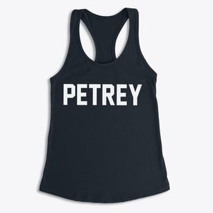 Petrey Alabama Classic Block Women's Racerback Tank