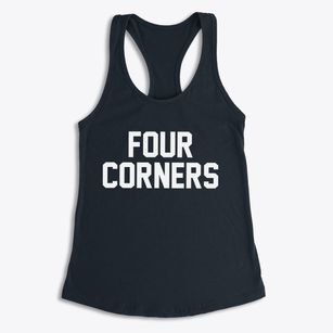 Four Corners Texas Classic Block Women's Racerback Tank