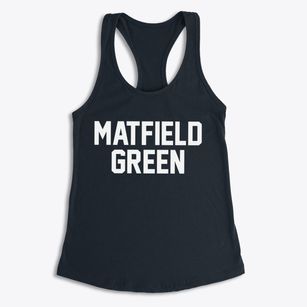 Matfield Green Kansas Classic Block Women's Racerback Tank