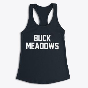 Buck Meadows California Classic Block Women's Racerback Tank