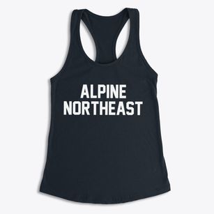 Alpine Northeast Wyoming Classic Block Women's Racerback Tank