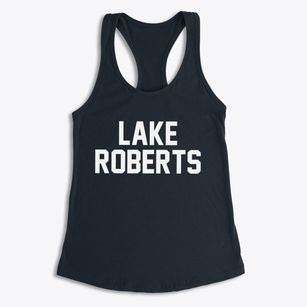 Lake Roberts New Mexico Classic Block Women's Racerback Tank