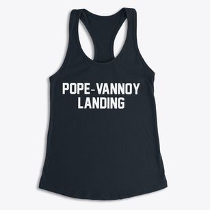 Pope-vannoy Landing Alaska Classic Block Women's Racerback Tank