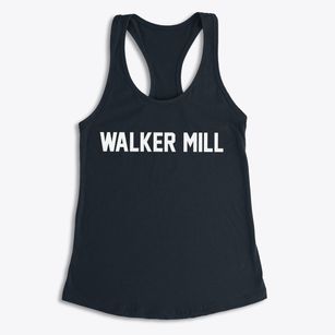 Walker Mill Maryland Classic Block Women's Racerback Tank