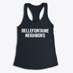 Bellefontaine Neighbors Missouri Classic Block Women's Racerback Tank