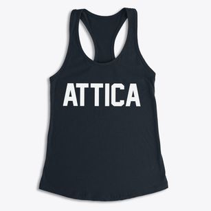 Attica New York Classic Block Women's Racerback Tank