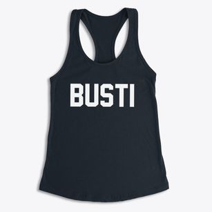 Busti New York Classic Block Women's Racerback Tank