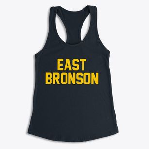 East Bronson Florida Classic Block Women's Racerback Tank