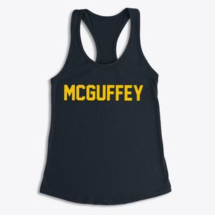 Mcguffey Ohio Classic Block Women's Racerback Tank