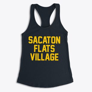 Sacaton Flats Village Arizona Classic Block Women's Racerback Tank