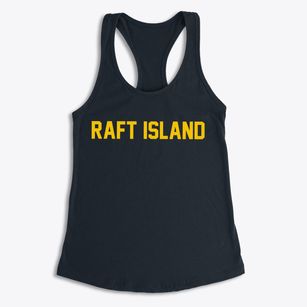 Raft Island Washington Classic Block Women's Racerback Tank