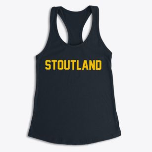 Stoutland Missouri Classic Block Women's Racerback Tank