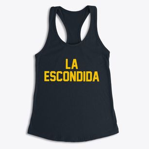 La Escondida Texas Classic Block Women's Racerback Tank