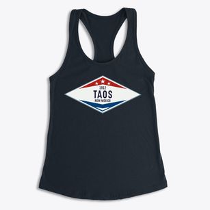 Taos New Mexico Diamond Star Women's Racerback Tank