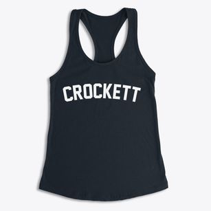 Crockett Texas Classic Curve Women's Racerback Tank