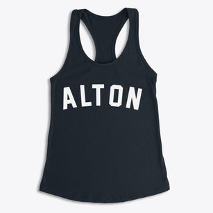 Alton New Hampshire Classic Curve Women's Racerback Tank