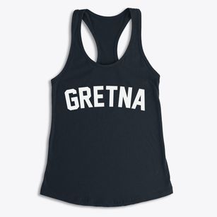 Gretna Nebraska Classic Curve Women's Racerback Tank