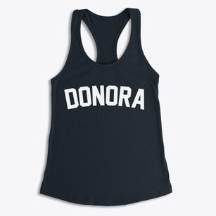 Donora Pennsylvania Classic Curve Women's Racerback Tank