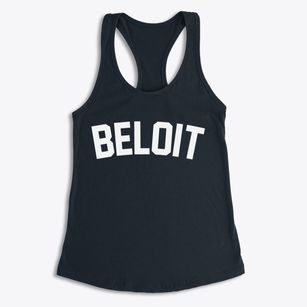 Beloit Kansas Classic Curve Women's Racerback Tank